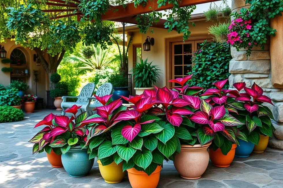 Caladium como Elemento Decorativo
