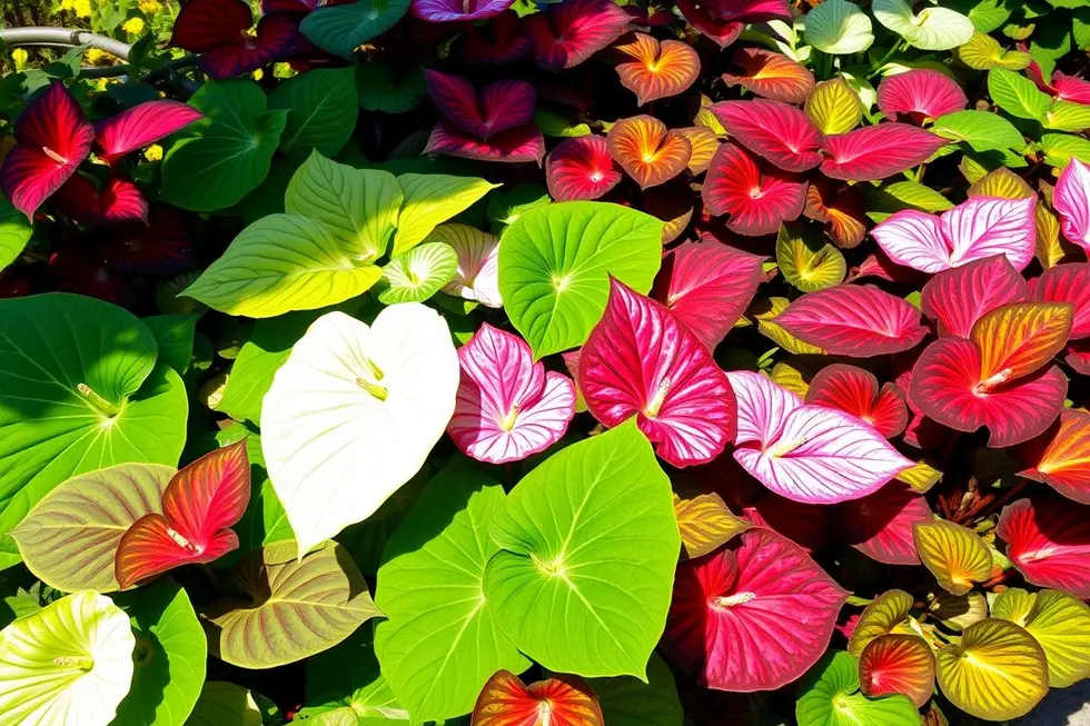 Caladium: Introdução às Plantas Ornamentais