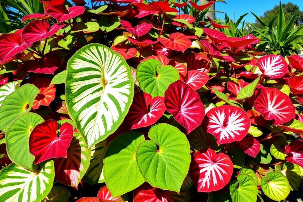 A Trajetória Colorida do Caladium