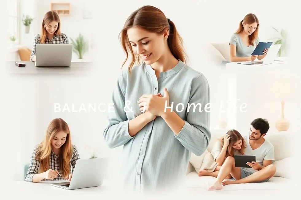 7 Dicas para Equilibrar Trabalho, Casa e Lazer na Quinzena de Julho 8 Mulher demonstrando equilíbrio em sua rotina entre trabalho e lazer.