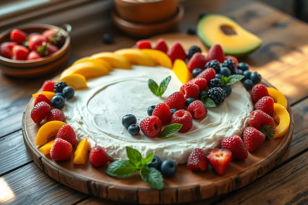 Dessert Delight: Requeijão de Caju com Frutas