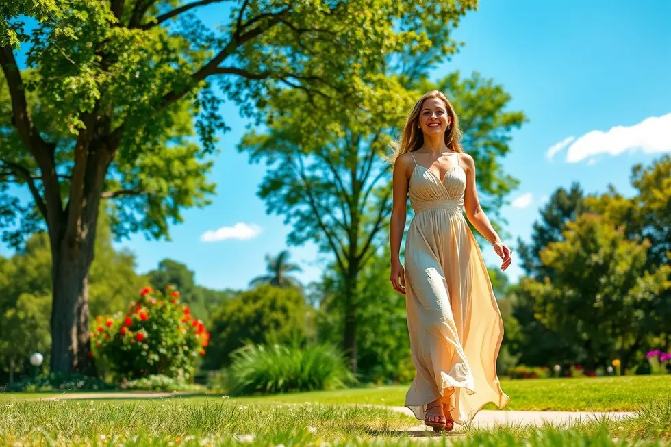 Casual e Chic: Vestidos Longos para o Dia a Dia