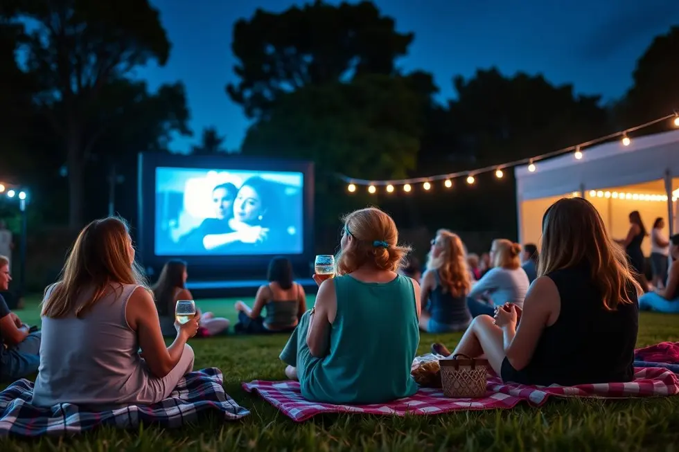 Cinemas ao Ar Livre: Magia Sob as Estrelas