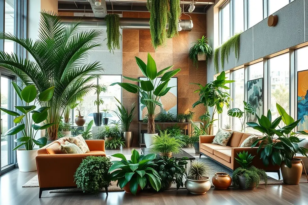 Tendências de Decoração com Plantas para 2026