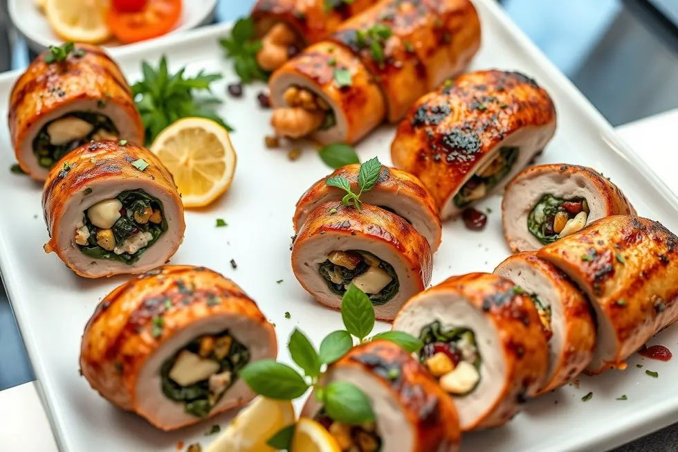 Receitas Deliciosas de Filé Mignon Suíno Recheado