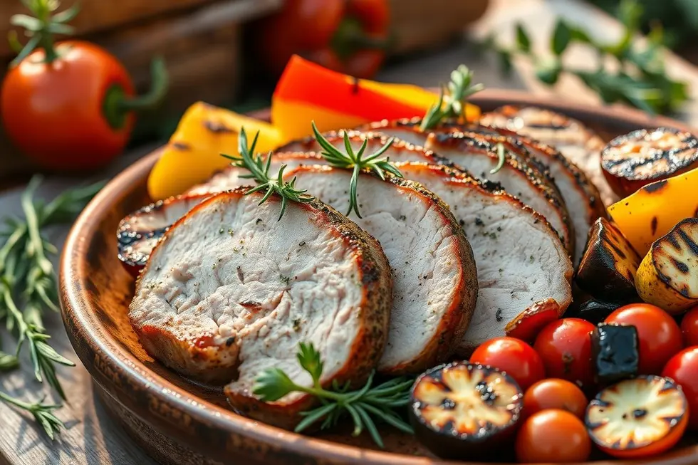 Filé Mignon Suíno Grelhado com Ervas: Uma Explosão de Sabor