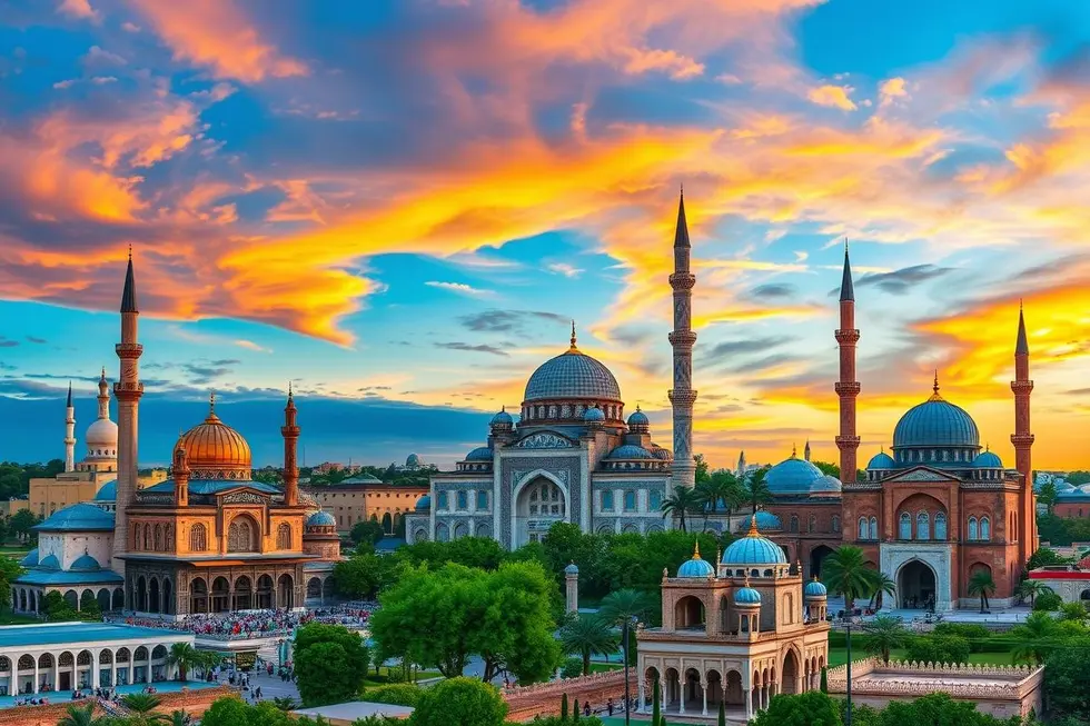 7 Mesquitas Maravilhosas para Visitar e Viver Experiências de Fé 8 Mesquitas variadas de diversas partes do mundo, refletindo a riqueza cultural do islamismo.