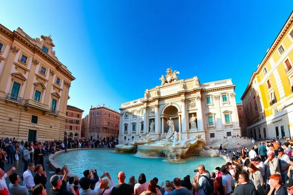 História e Mitos da Fontana di Trevi
