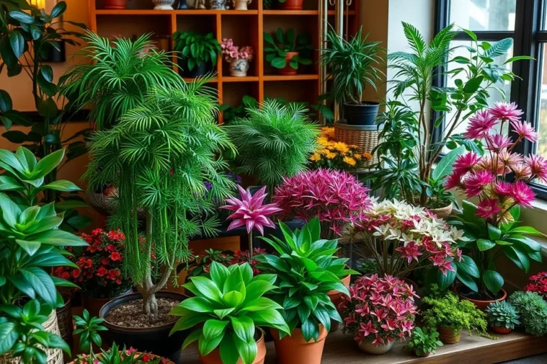 Vibrantes kokedamas decorando um espaço interno aconchegante.