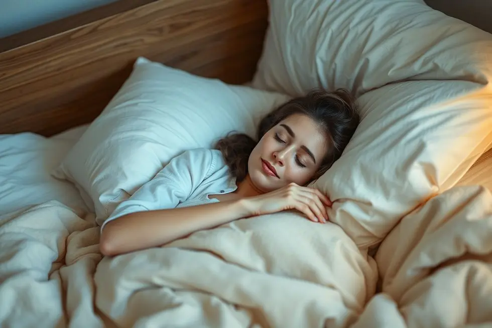 Apracur: 7 Benefícios e Efeitos que Toda Mulher Precisa Conhecer 8 Mulher relaxando em um ambiente calmo e sereno