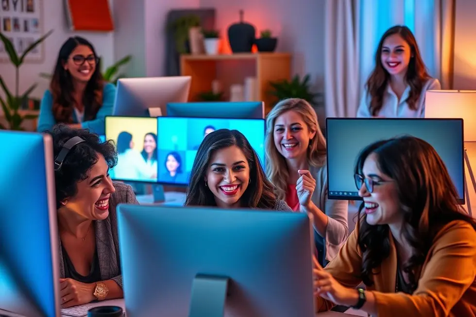 Networking Digital: Conectando Mulheres no Mundo dos Negócios