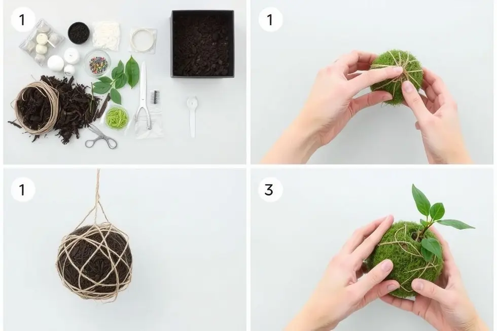 Como Cultivar Seu Próprio Kokedama