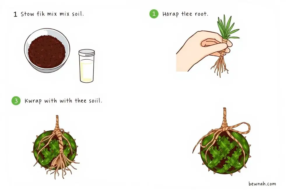 Passo a Passo para Criar sua Kokedama
