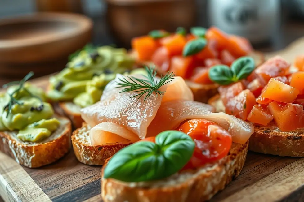 Receitas Práticas de Bruschetta