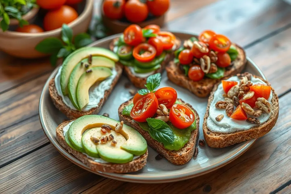 8 Receitas Irresistíveis de Torradas Saudáveis