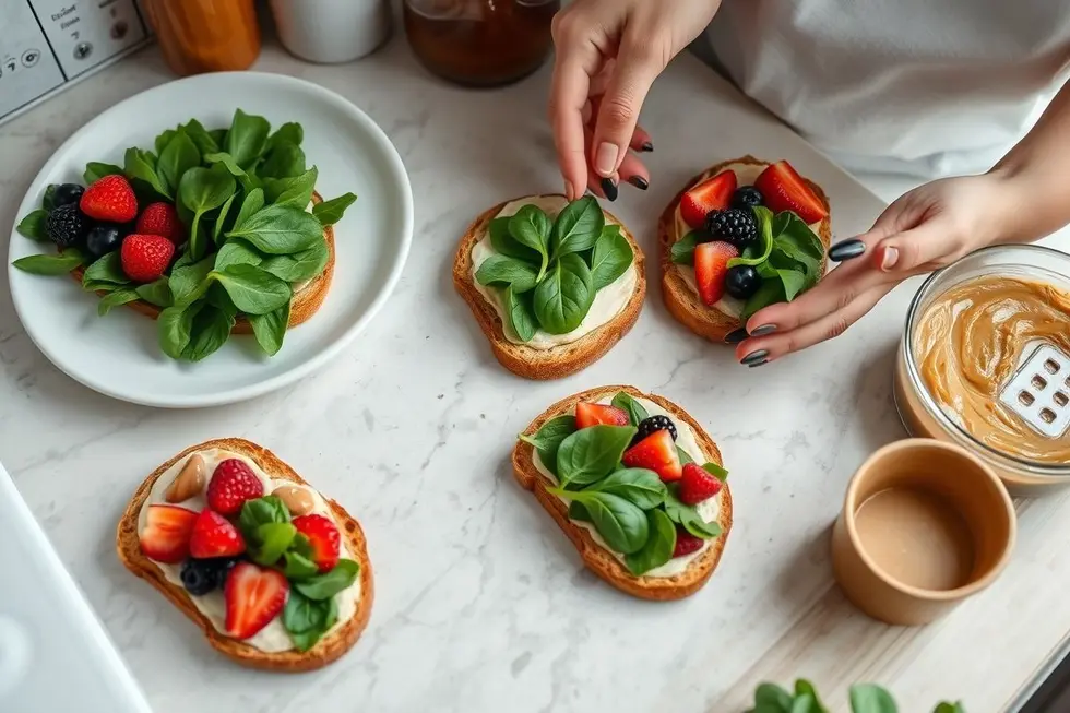 Receitas de Torradas: Inovação com Ingredientes Saudáveis