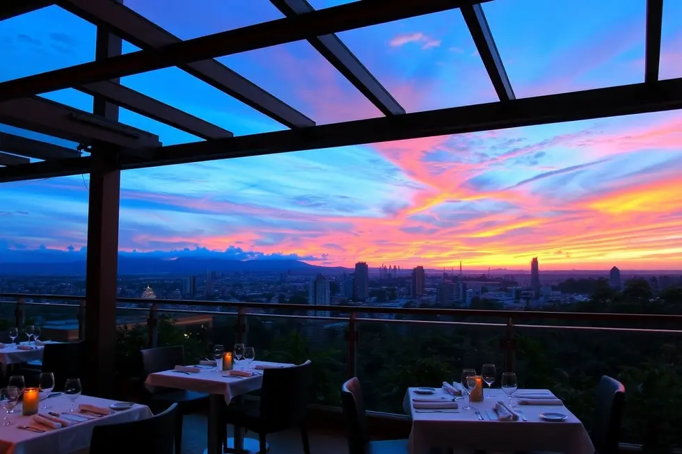 Refeições com Vista: Gastronomia e Natureza