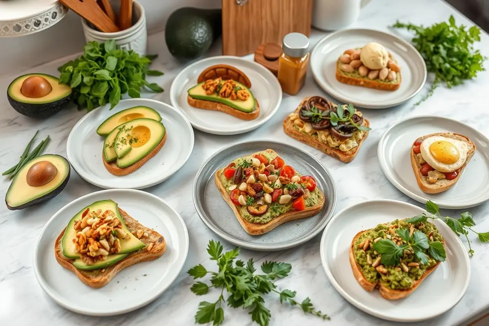 7 Torradas Deliciosas e Saudáveis para Encantar seu Dia a Dia 8 Dia a dia saudável com uma variedade de torradas em destaque.