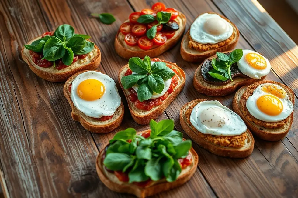Receitas Irresistíveis: Torradas para Todos os Gostos