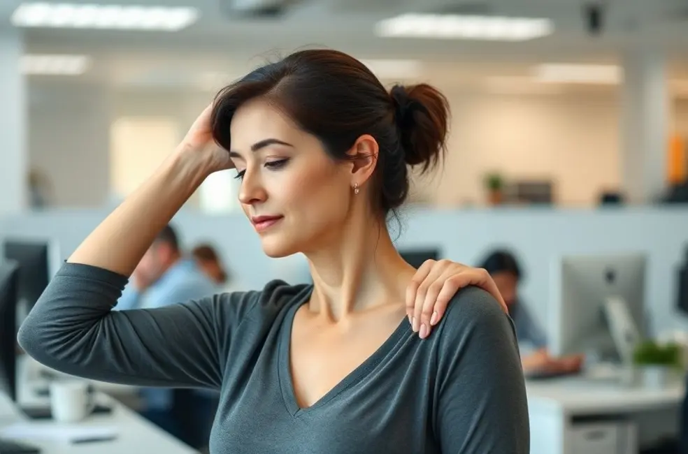 7 Alongamentos Práticos para Fazer Durante o Trabalho