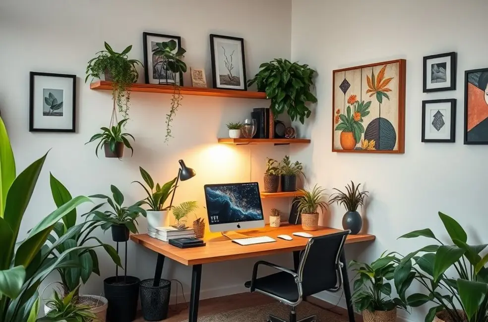 7 Dicas para Organizar Seu Espaço de Trabalho em Casa e Aumentar a Produtividade 11 Criando um Ambiente Agradável: Elementos que Inspiram a Criatividade