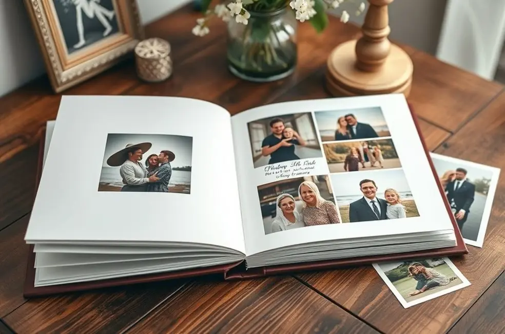 Criando Álbum de Fotos Impressas: Memórias que Duram