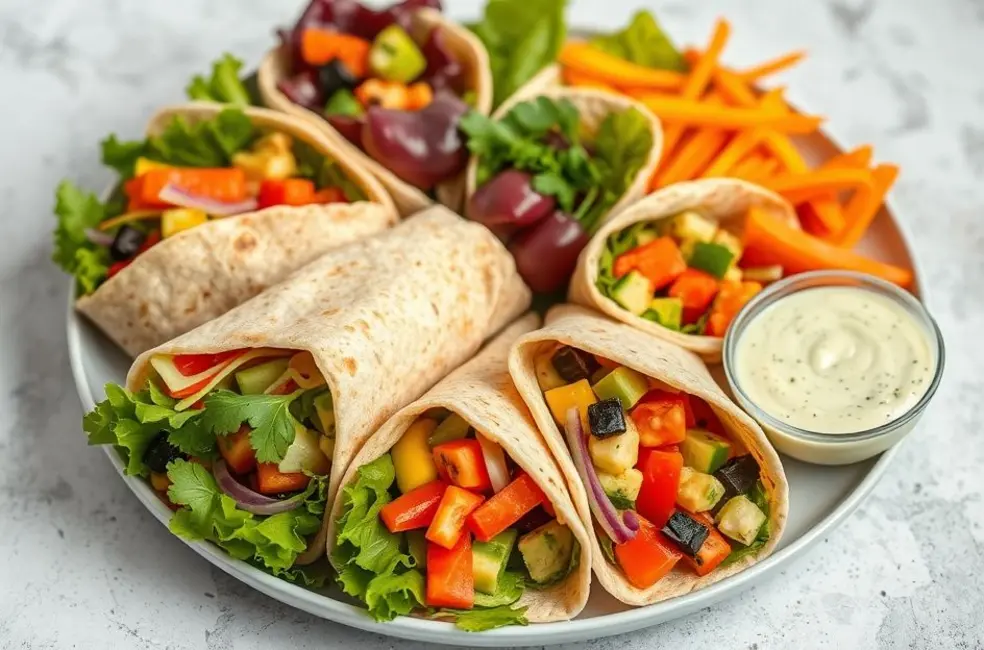 Os Benefícios dos Wraps Vegetarianos