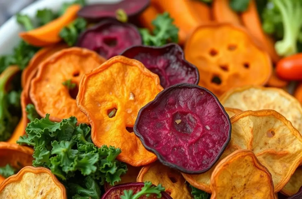 O Que São Chips de Vegetais?