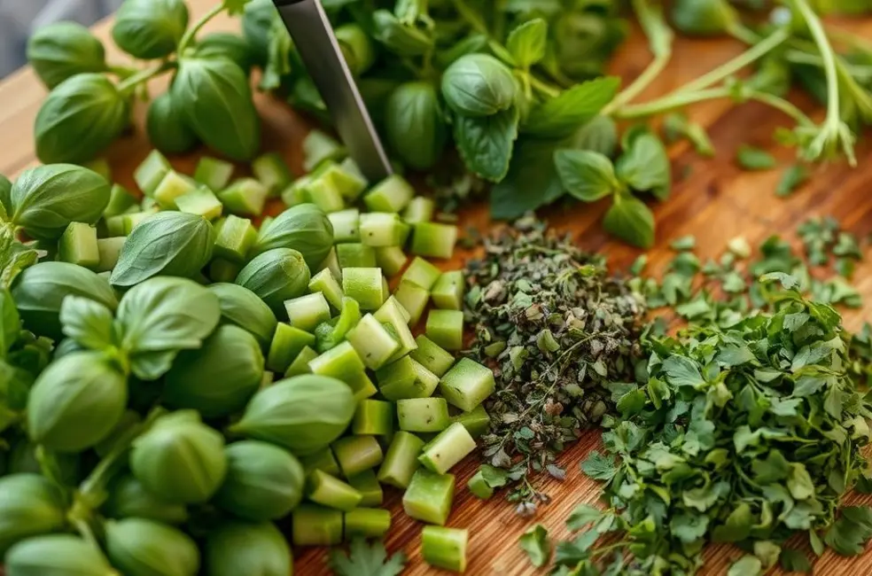Colheita e Uso das Ervas Aromáticas