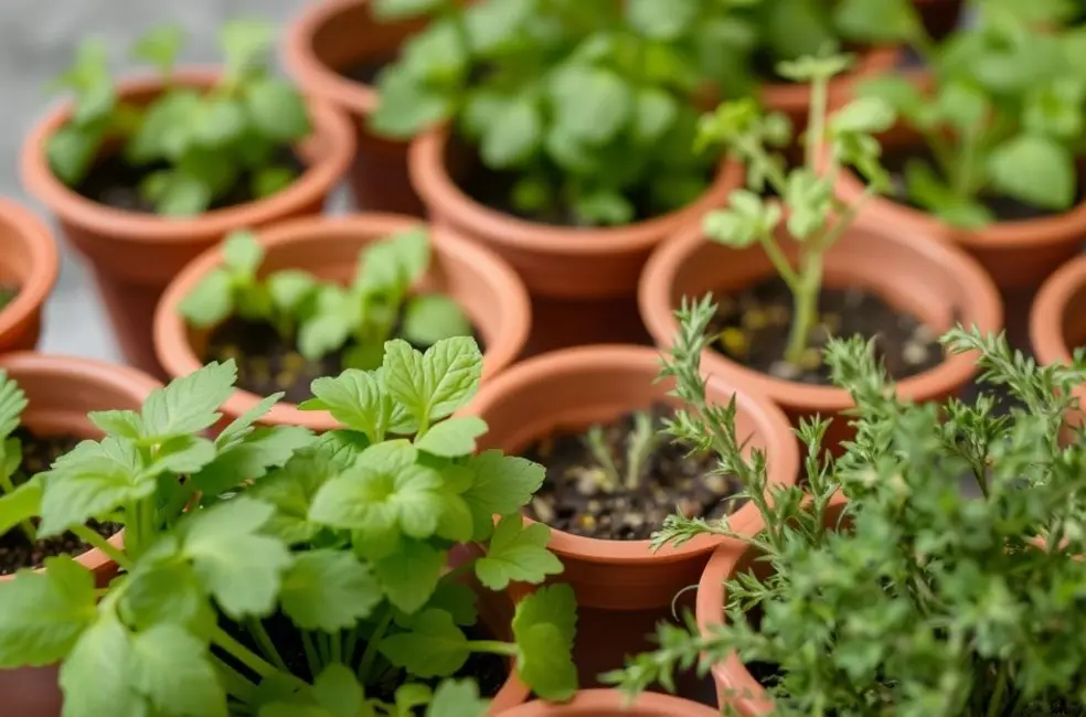 Ervas Ideais para Plantar em Espacos Pequenos