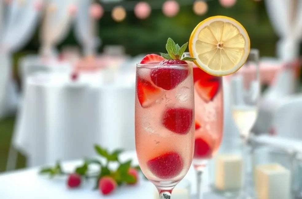 A Doçura das Frutas: Fizz de Frutas Vermelhas