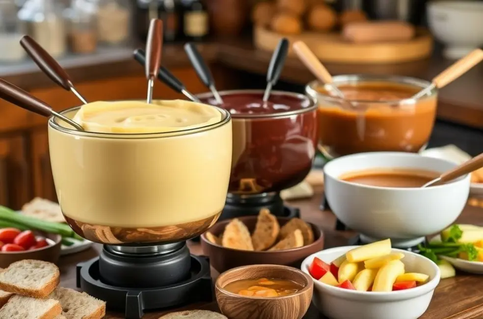 5 Receitas Elegantes de Fondue para Jantares Íntimos 10 5 Receitas de Fondue para Encantar
