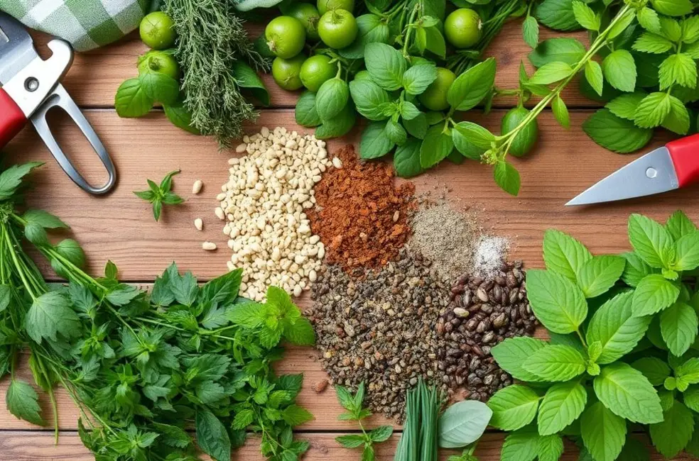 As 10 Ervas e Temperos Essenciais para Sua Horta