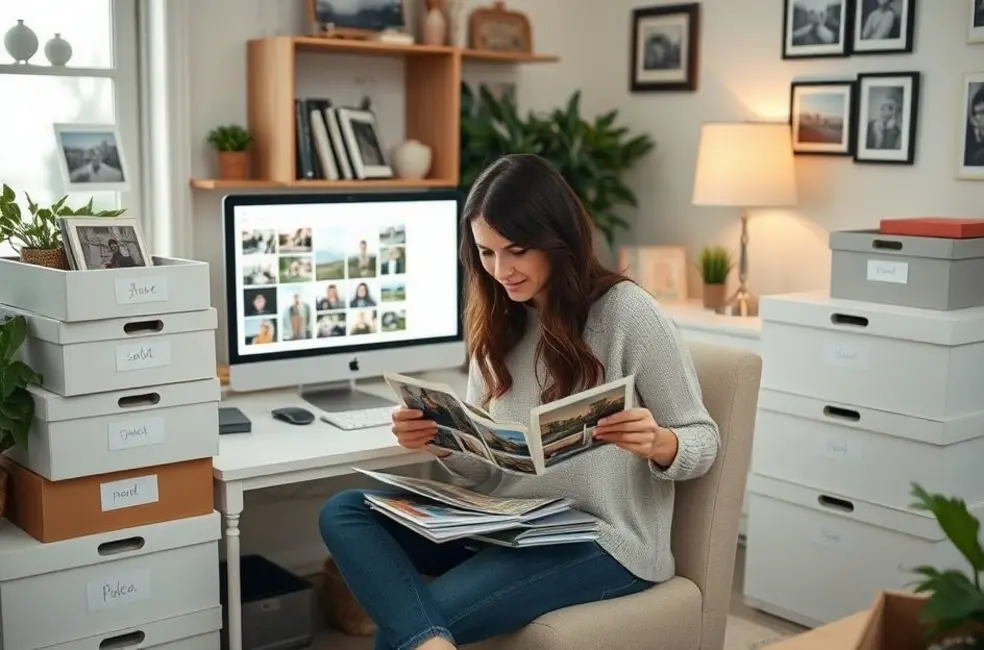 Entendendo o Desafio da Desorganização das Fotos