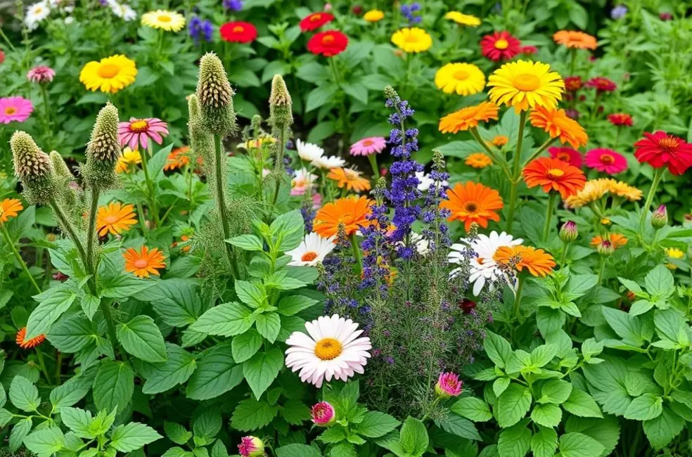 Flores e temperos: a combinação perfeita