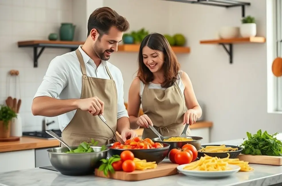 Jantar Temático com Receita Internacional