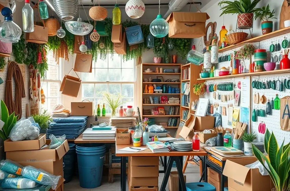 Despertando a Criatividade com Materiais Recicláveis