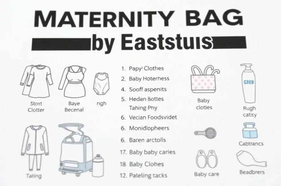 O Que Incluir na Sua Bolsa de Maternidade