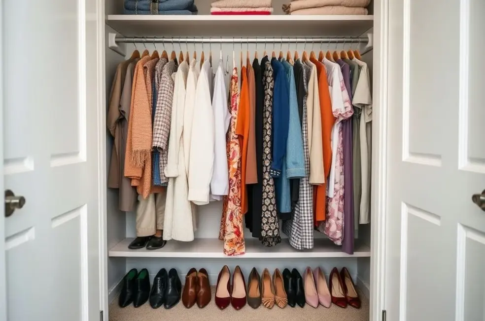 Métodos Eficazes para Organizar seu Guarda-Roupa