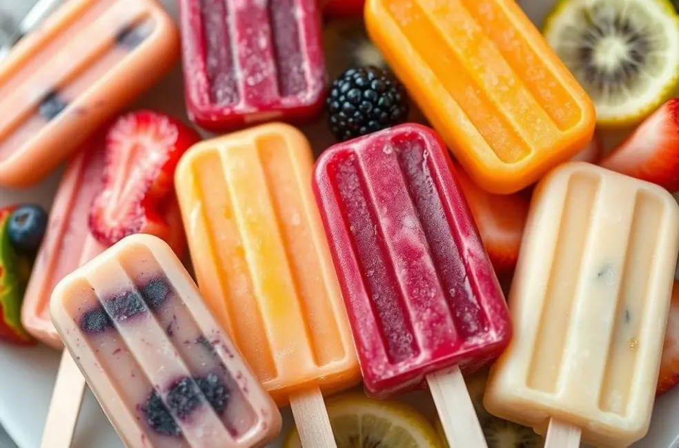 Receitas Práticas de Picolés Naturais
