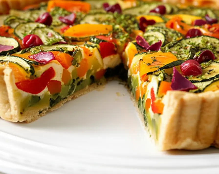 Torta de Legumes: Colorindo seu Almoço