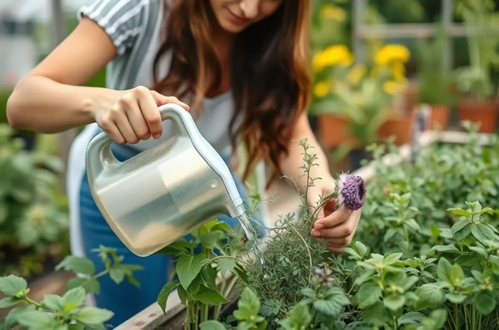 Cuidados e Manutenção da Sua Horta de Temperos