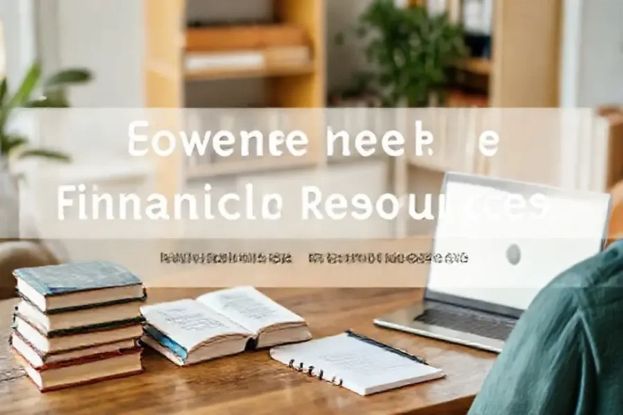 Ambiente acolhedor para estudar finanças pessoais e investimentos.