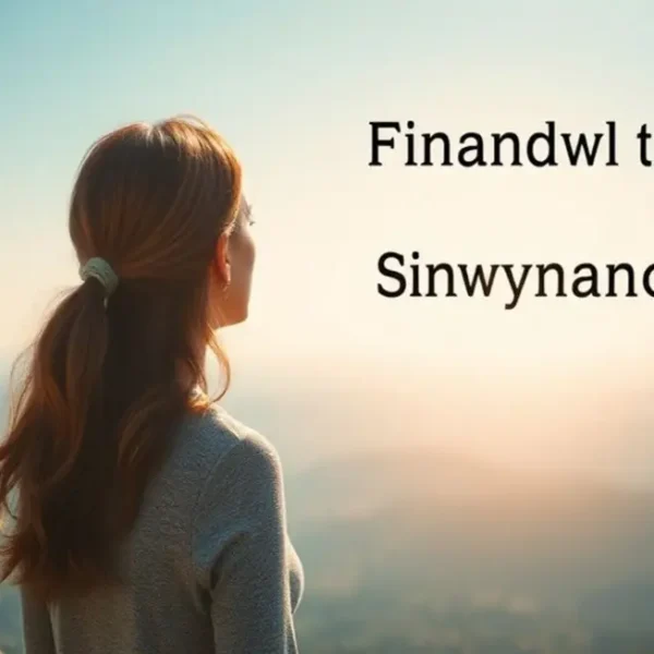 Uma mulher olhando para um horizonte brilhante, simbolizando novas oportunidades financeiras.