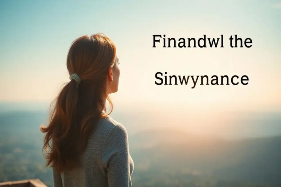 Uma mulher olhando para um horizonte brilhante, simbolizando novas oportunidades financeiras.