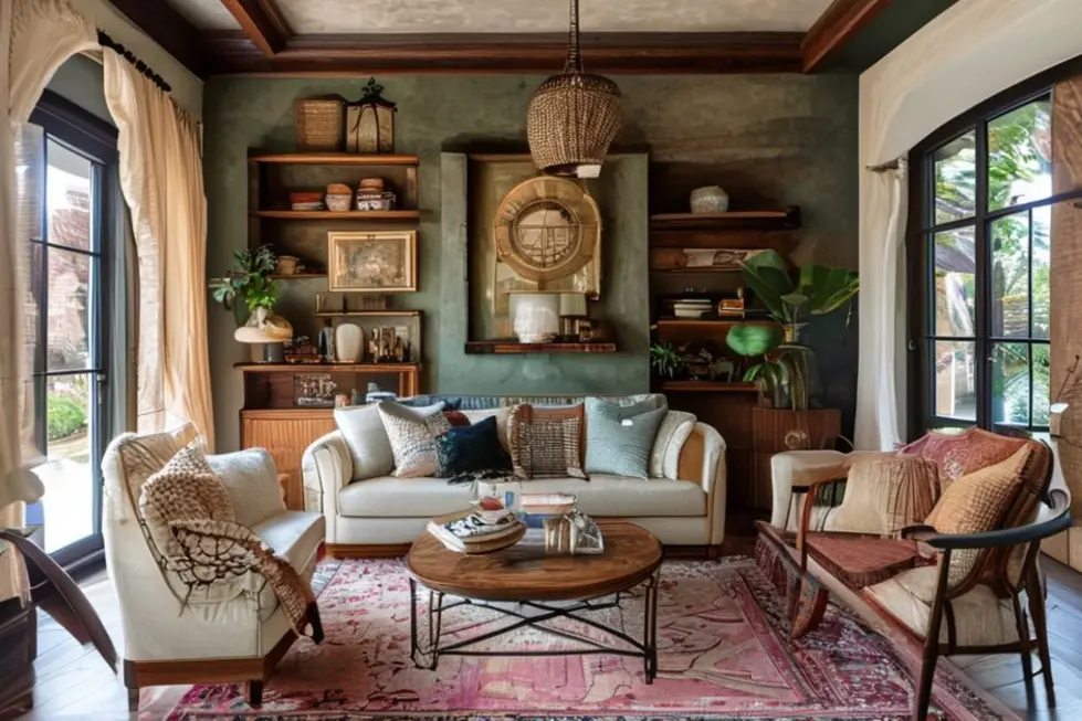 Interior de casa bem decorado e inspirador.