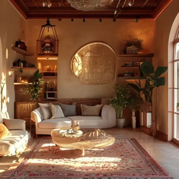 Espaço decorado com estilo e toques pessoais.