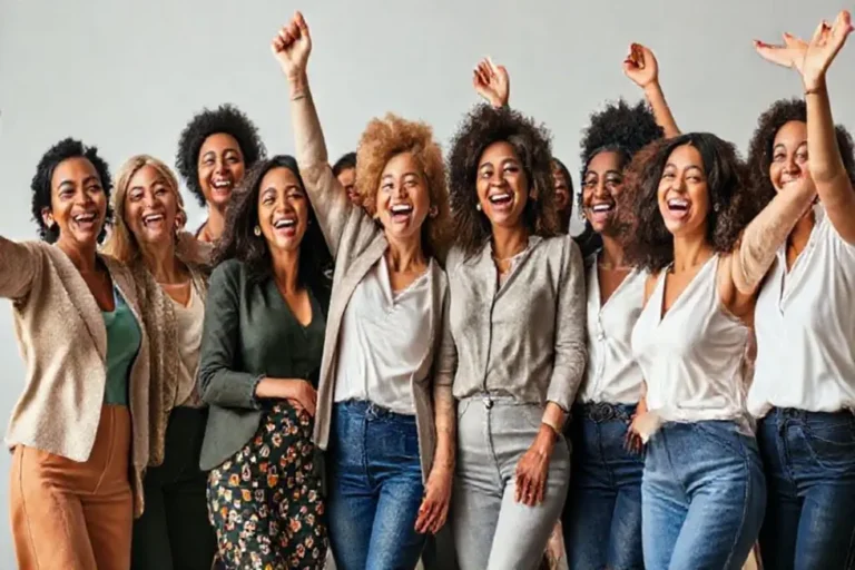 Mulheres celebrando sua independência financeira.