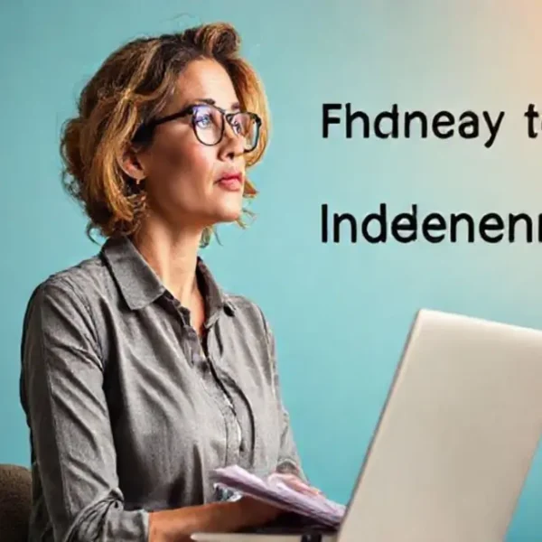 Mulher estudando investimentos para a segurança financeira