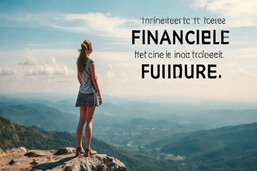 7 Passos para Desmistificar o Tesouro Direto e Fazer seu Dinheiro Trabalhar 17 Mulher em uma vista panorâmica refletindo sobre seu futuro financeiro.